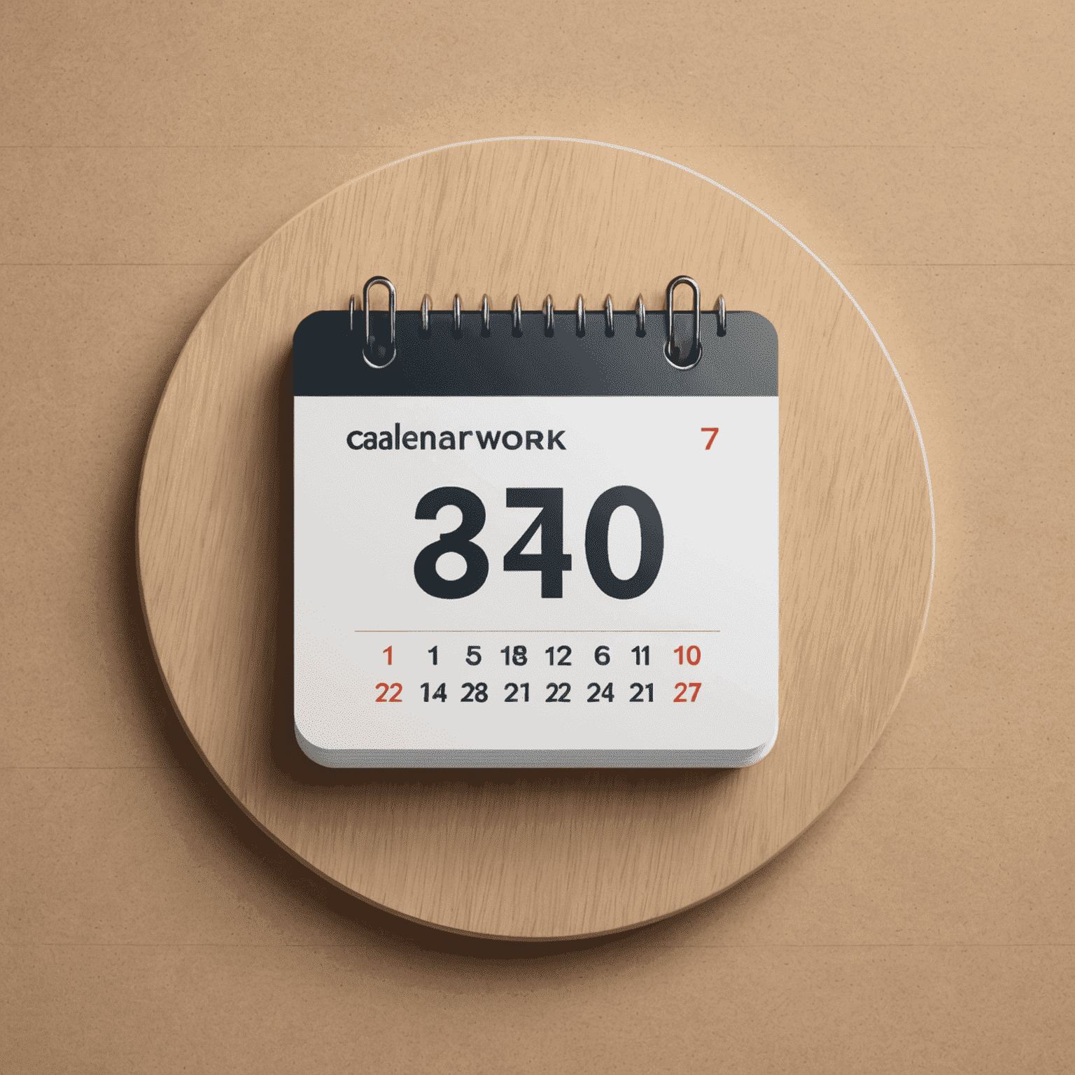 Schedul Station logo featuring a stylized calendar icon with AI elements