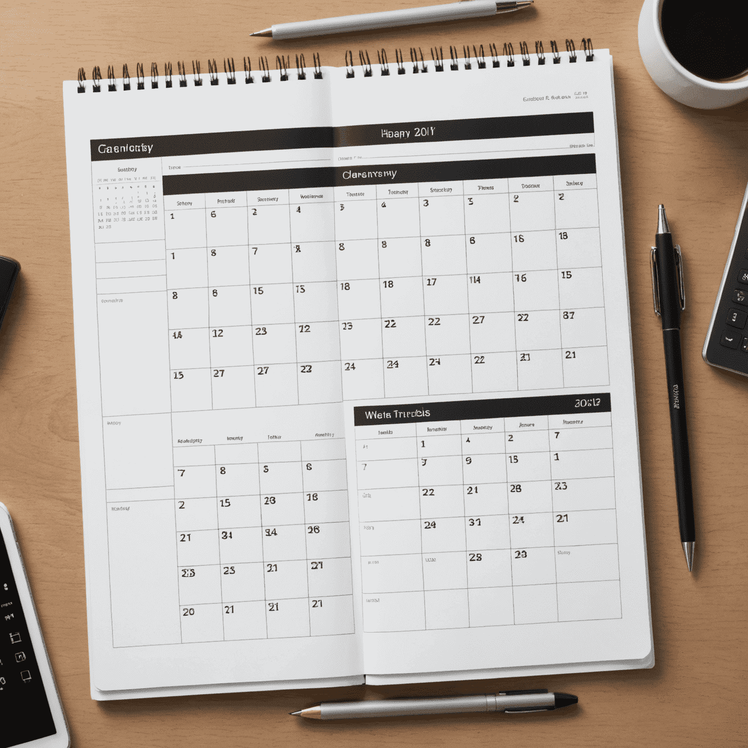 A split-screen image showing a cluttered traditional calendar on one side and a streamlined AI-managed calendar on the other, emphasizing the contrast in efficiency