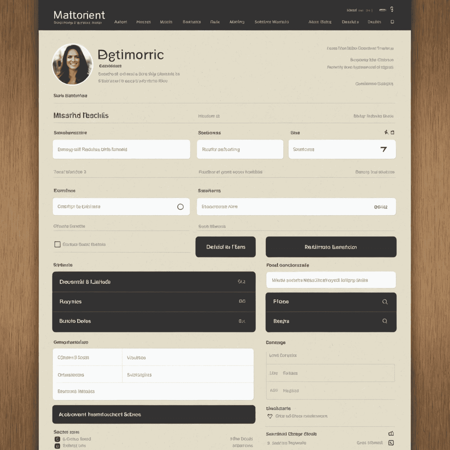 A sleek booking page showing available time slots, a form for client details, and confirmation messages for successful bookings